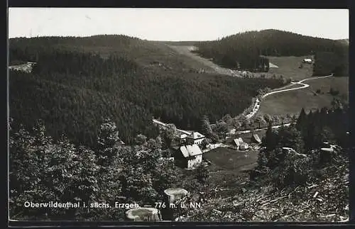 AK Oberwildenthal /Erzgeb., Gesamtansicht