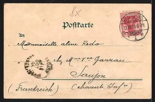 AK Magdeburg, Alter Markt mit Rathaus