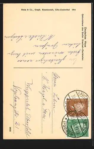 AK Dinkelsbühl, Gasthof Deutsches Haus