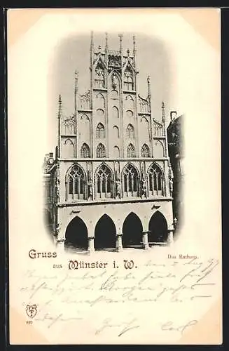 AK Münster i. W., Rathaus