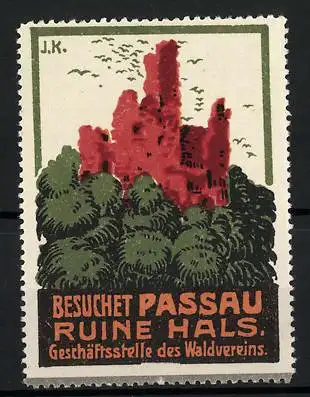 Reklamemarke Passau, Ruine Hals