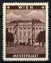 Reklamemarke Wien, Messepalast