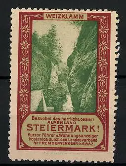 Reklamemarke Steiermark, Weizklamm