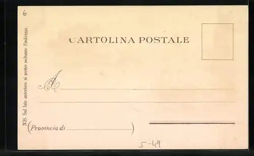 Lithographie Rom, Partie mit Angler am Castel S. Angelo