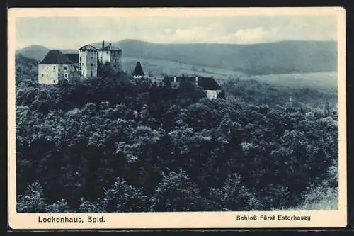 AK Lockenhaus, Das Schloss Fürst Esterhaszy