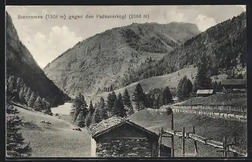AK Brenner, Brennersee gegen den Padaunerkogl