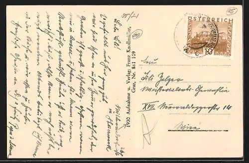 AK Mitterndorf / Salzkammergut, Panorama mit Grimming