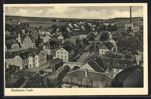 AK Oberkotzau / Saale, Ortsansicht aus der Vogelschau