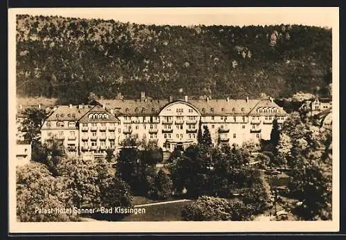 AK Bad Kissingen, Palast-Hotel Sanner