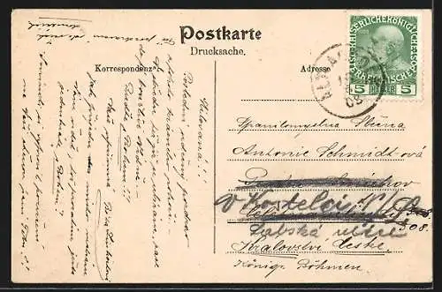 AK Alt-Aussee, Gesamtansicht gegen die Trisselwand