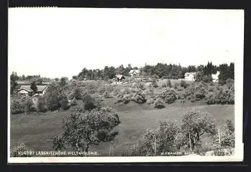 AK Lassnitzhöhe, Blick zur Villenkolonie