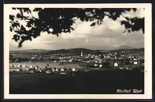 AK Gleisdorf, Totalansicht aus der Vogelschau