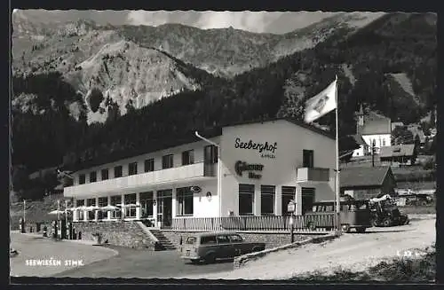 AK Seewiesen, Gasthof Seeberghof a. Pölzl.