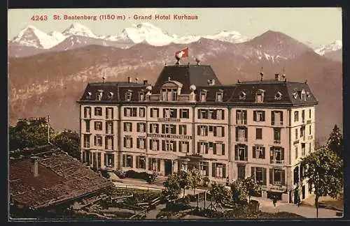 AK Sankt Beatenberg, Grand Hotel Kurhaus