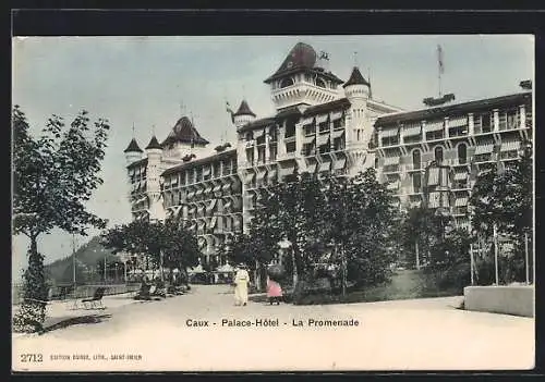 AK Caux, Palace Hotel, La Promenade
