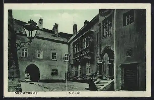 AK Klosterneuburg, Partie im Kuchlhof