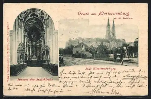 AK Klosterneuburg, Inneres der Stiftskirche, Stift