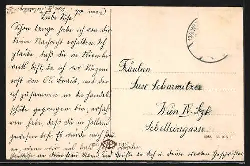 AK Klosterneuburg, Totalansicht mit Kirche