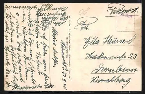 AK Attnang /Oberdonau, Totalansicht mit Traunstein