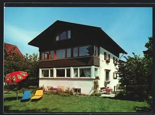 AK Oberstdorf / Allgäu, Hotel - Gästehaus Imminger, Weststrasse 47