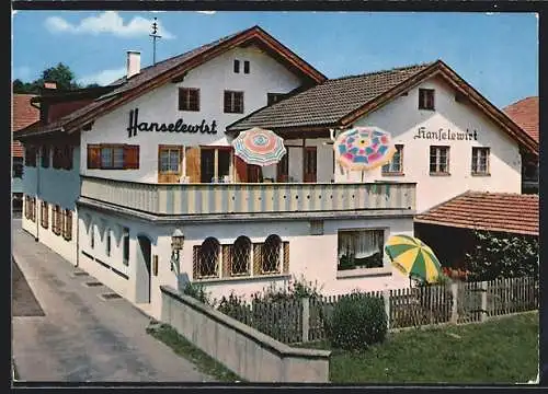 AK Schwangau /Füssen, Blick auf das Hotel Hanselewirt