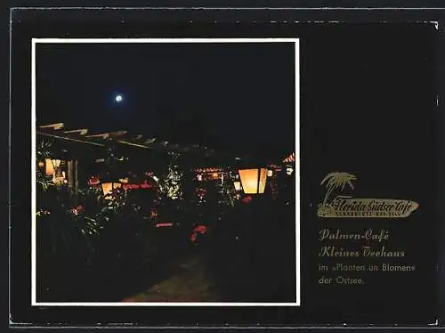 AK Scharbeutz /Ostsee, Florida-Ferienparadies mit Palmen-Cafè