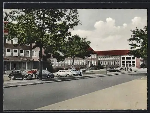 AK Pinneberg i. Holst., Bismarckstrasse der Rosenstadt