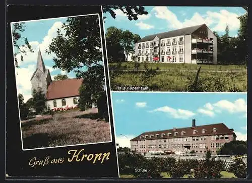 AK Kropp, Kirche, Haus Kapernaum, Schule