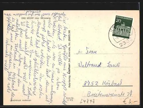 AK Kropp, Soldatenheim und Totalansicht