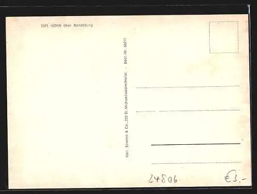AK Hohn über Rendsburg, Drei Ansichten aus dem Ort