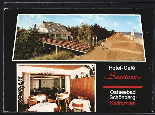 AK Schönberg-Kalifornien /Ostsee, Hotel-Cafè Seestern