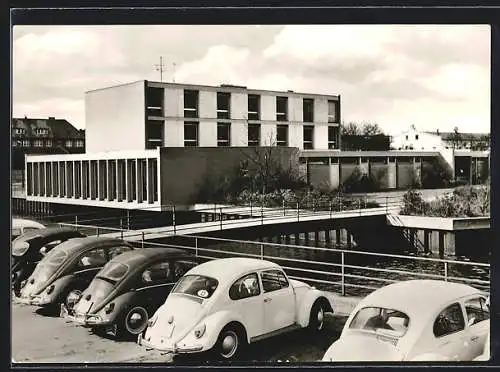 AK Hamburg-Bergedorf, Blick zum Lichtwarkhaus