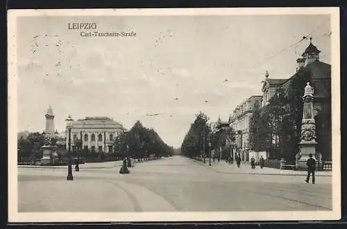 AK Leipzig, Carl-Tauchnitz-Strasse