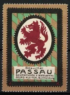 Reklamemarke Passau, Stadtwappen