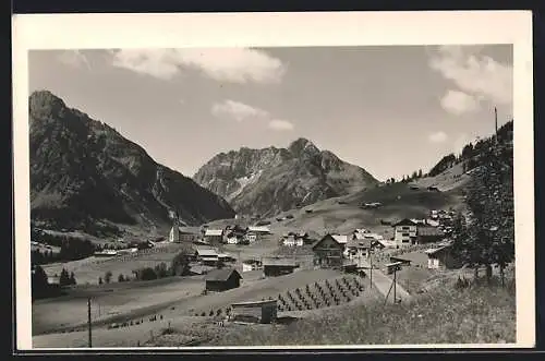 AK Hirschegg, Panorama mit Wildenstein