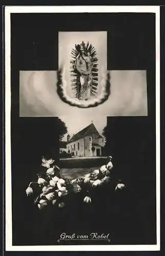 AK Westheim bei Augsburg, Maria Loretto Wallfahrtskirche, Gnadenbild