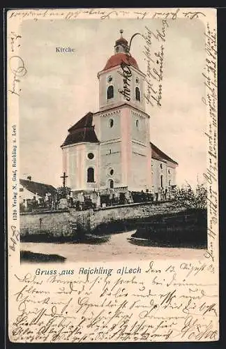 AK Reichling / Lech, Kirche