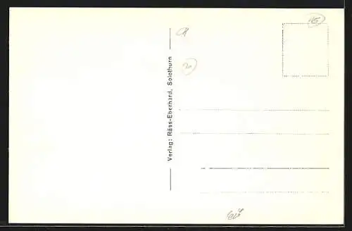 AK Solothurn, Hauptgasse und St. Ursen Kirche