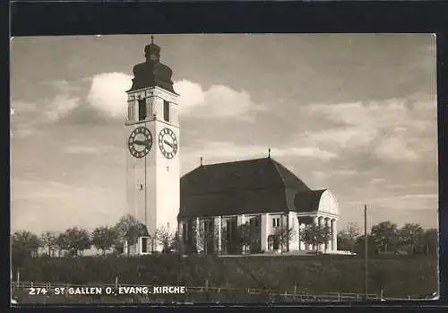 AK St. Gallen, Evang. Kirche