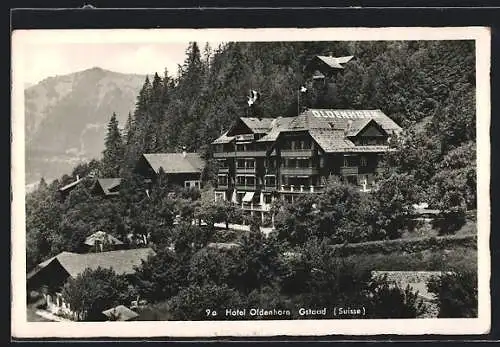 AK Gstaad, Das Hotel Oldenhorn im Bergidyll