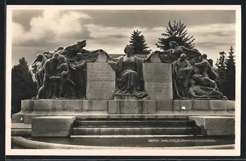 AK Bern, Das Welttelegraphen-Denkmal