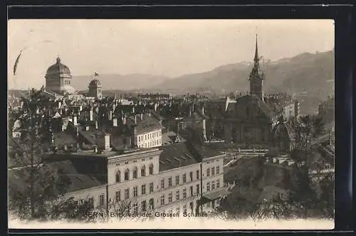 AK Bern, Blick von der Grossen Schanze