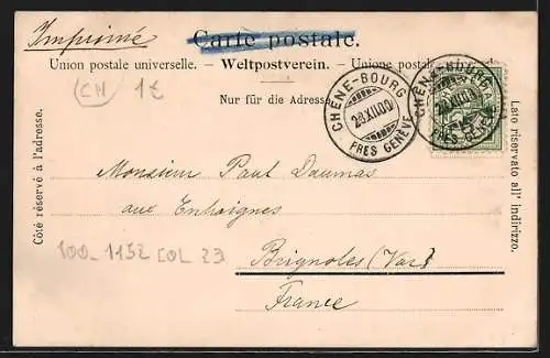 AK Geneve, L`Eglise Saint Pierre