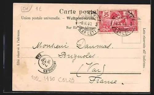 AK Genève, Pont de la Coulouvrenière