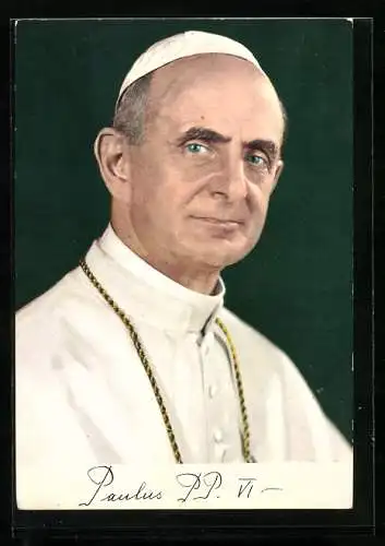 Maximum-AK Portrait Papst Paul VI.