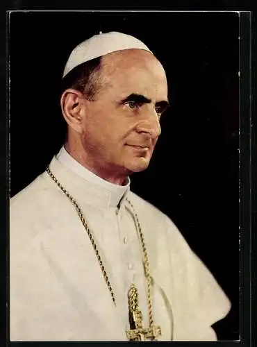 AK Portrait von Papst Paul VI.