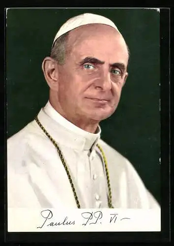 Maximum-AK Portrait Papst Paul VI.