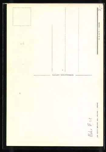 AK Papst Paul VI. aus dem Profil mit seinem Pileolus