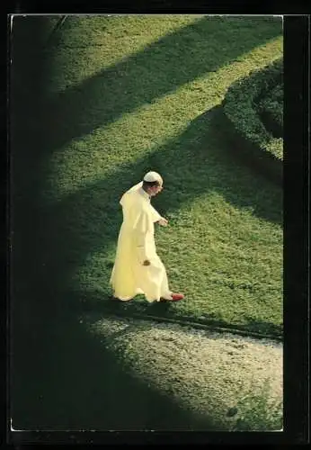 AK Papst Paul VI., Schnappschuss