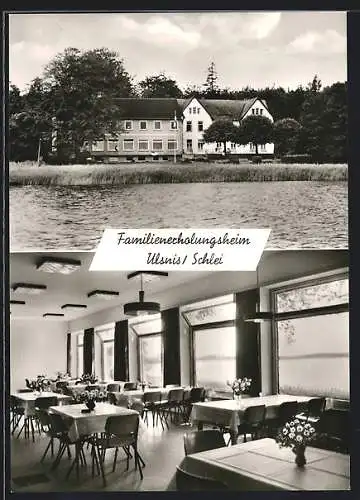 AK Ulsnis, Familienerholungsheim, Aussen- und Innenansicht